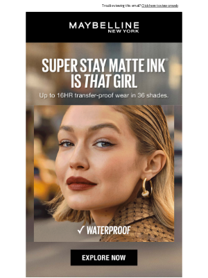 Maybelline - Have you heard the INK-onic news??👀