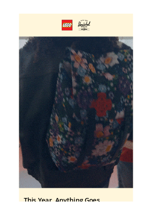 Herschel Supply Co. - Go Back to School With The Herschel x LEGO® Collection.