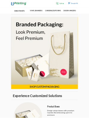 UPrinting - Build Brand Reputation With Custom Packaging