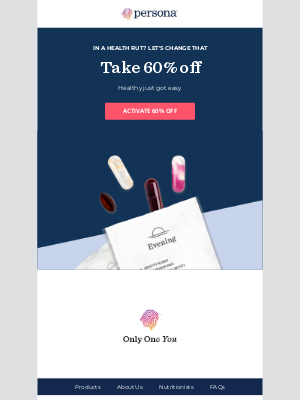 Take 60% off your cart