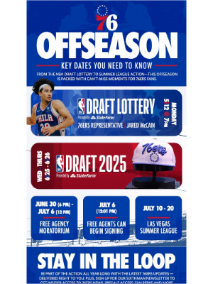 Philadelphia 76ers - 📆 Big Dates Ahead for 76ers Fans — Don’t Miss a Beat!