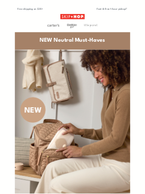 OshKosh B'Gosh - NEW Neutrals To Pack & Go! 🤎