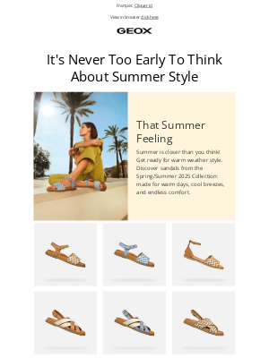Geox - New & Now: Discover The Latest Sandals From Geox