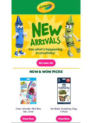 Crayola - New! New! New! New! New! New!