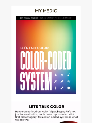MyMedic - Our Revolutionary Color System! 🎨
