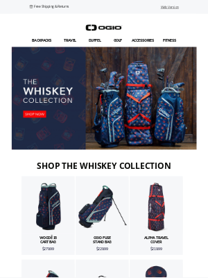 Ogio - Check Out The Whiskey Collection 🥃