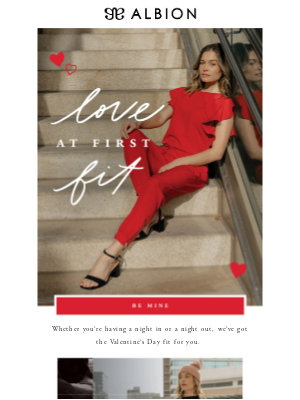 Albion Fit - What to Wear ❤️ Valentine’s Day Edition