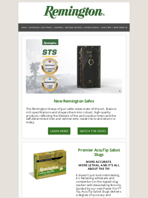 Remington - New Remington Safes