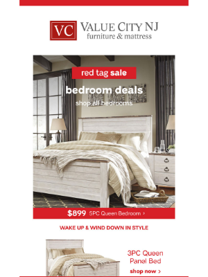 Value City Furniture - Dream in Comfort: Bedroom Deals Just for You