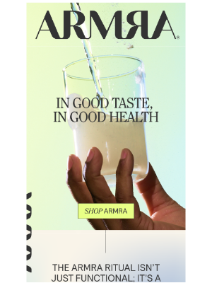ARMRA - Your Tastebuds Have a Type