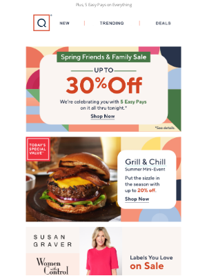 QVC - Up to 30% Off Ends Tonight
