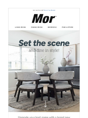 Mor Furniture for Less - Dining: The heart of your home