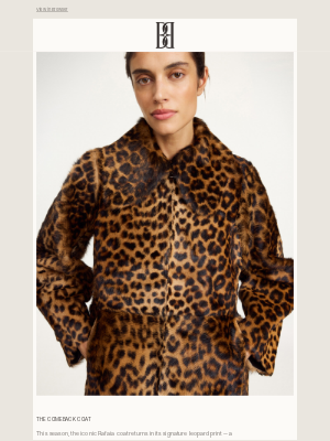By Malene Birger - BACK IN STOCK: RAFAIA LEO COAT