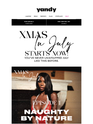 Yandy - 🖤 XMAS In July! EP 1: Naughty Noir