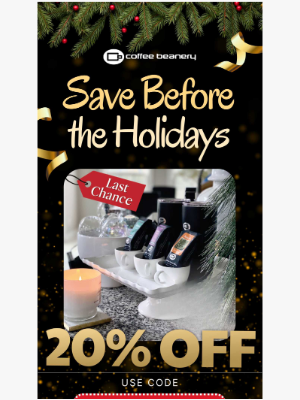 Coffee Beanery - Last Chance to Save Before the Holidays ☕🎄🎁