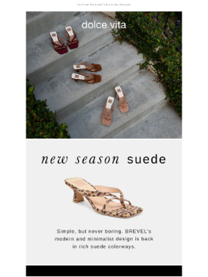 Dolce Vita - THE BEST HEEL IS BACK