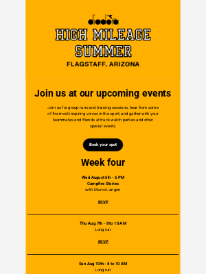 Diadora - High Mileage Summer - Week 4