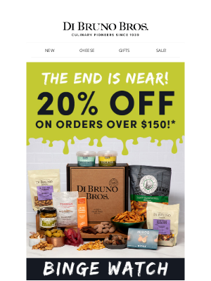 Di Bruno Bros. - Halloween Sale — 20% Off Sitewide! 👻🎃