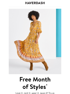 Haverdash - Did we mention your first month is FREE?