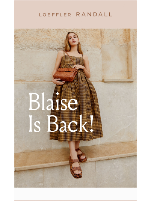 Loeffler Randall - New! Our Blaise in Luxe Brown