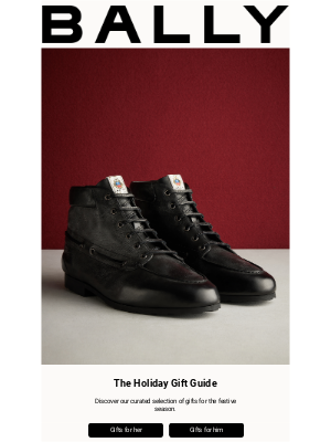 Bally - The Holiday Gift Guide