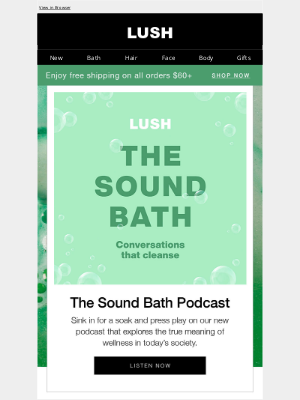 Lush (UK) - New activities you can’t miss