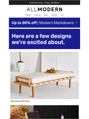 AllModern - ▹ upholstered benches ▹