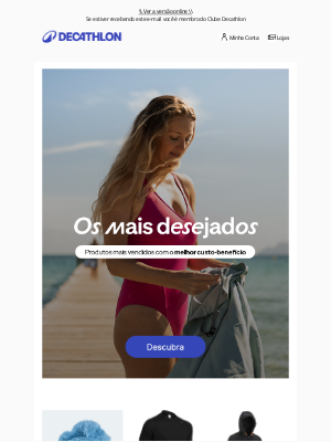 Decathlon (Brazil) - 🏆 Os mais desejados da Decathlon!