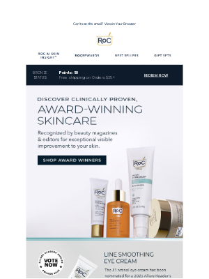 RoC Skincare - Beauty Editors Love These