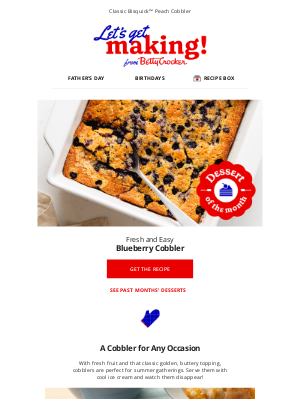 Betty Crocker - Meet Your NEW Dessert of the Month!