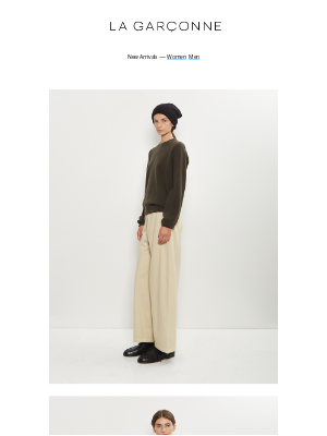 La Gar̤onne - Felted in Cashmere — Frenckenberger Fall/Winter 25 + Shop Men's Collections In-Store First