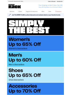 Nordstrom Rack - Best-selling women’s styles up to 65% off