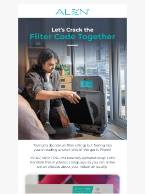 Alen - The Mystery Numbers on Your Filters