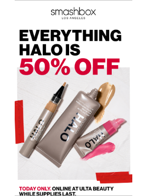 Smashbox Cosmetics USA - 🚨TODAY ONLY: 50% off Halo🚨