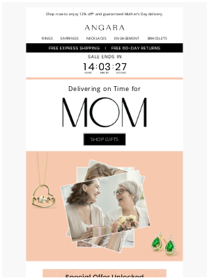 Angara - Delivered by Mother’s Day, Promise!