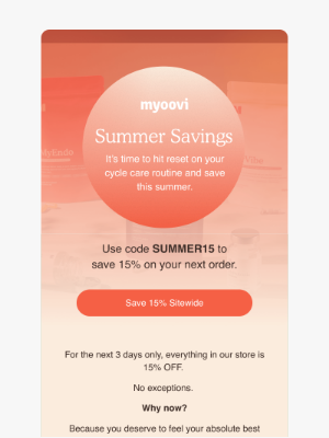 Myoovi - ☀️Summer Reset: 15% Off Everything☀️