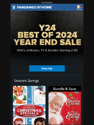 Vudu - Your Y24 End of Year Sale