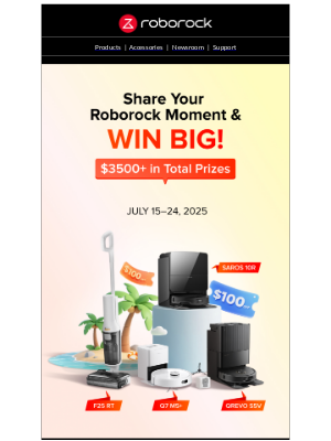 Roborock - 🚨 Share Your Roborock Moment and Win Big!