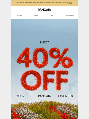 PANGAIA - Find your favourite styles with 40% off