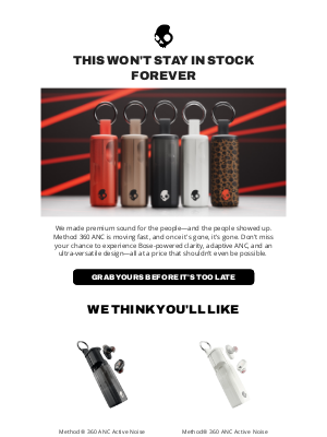 Skullcandy Inc. - Premium Sound, But Not for Long… ⏰