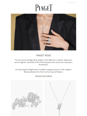 Piaget - Discover the new Piaget Rose releases.