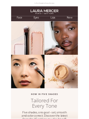 Laura Mercier Cosmetics - Sleep? Optional. Brightness? Guaranteed.