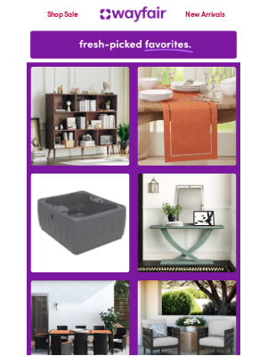 Wayfair - Bookcases. Just. Hit. Your. Inbox.
