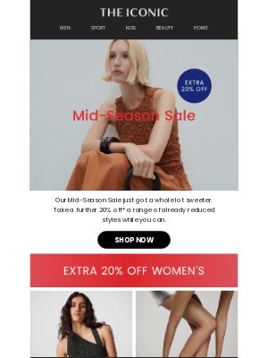 EXTRA 20% off Converse, New Balance, & Other Stories and more