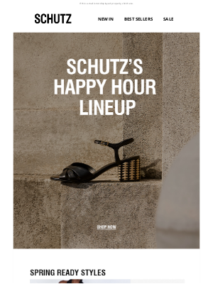 Schutz - Schutz’s Happy Hour Lineup