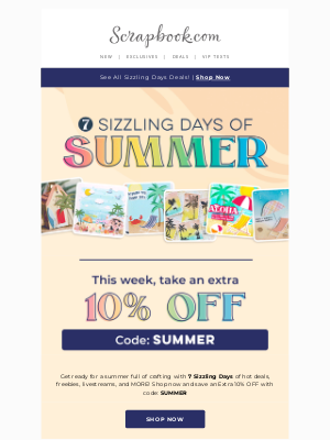Scrapbook - 🔥 Don't Miss These Sizzling HOT Crafty Deals!