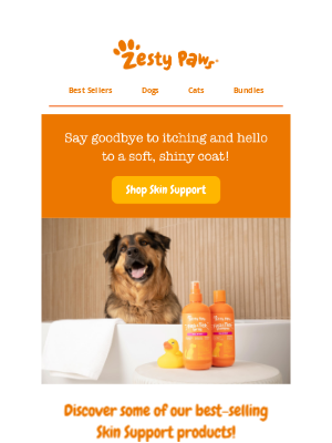 Zesty Paws - 🌟 Shine on with skin support essentials 💎