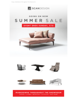 SCAN DESIGN - Summer Sale is here!
