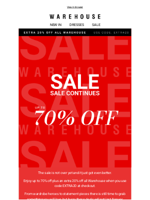 Coast - More Sale More Savings
