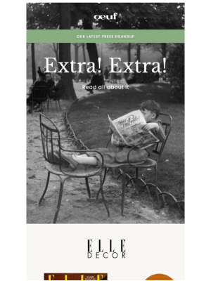 Oeuf - Extra! Extra! Read all about it 📰